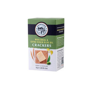 Snowdonia Wholemeal & Extra Virgin Olive Oil Crackers 120g